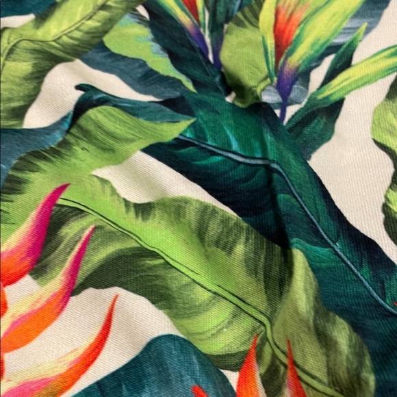 New Farm Rio Tropical Leaf Print Dress - Picture 8 of 11